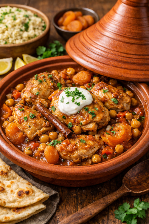 Apricot Chicken Tagine