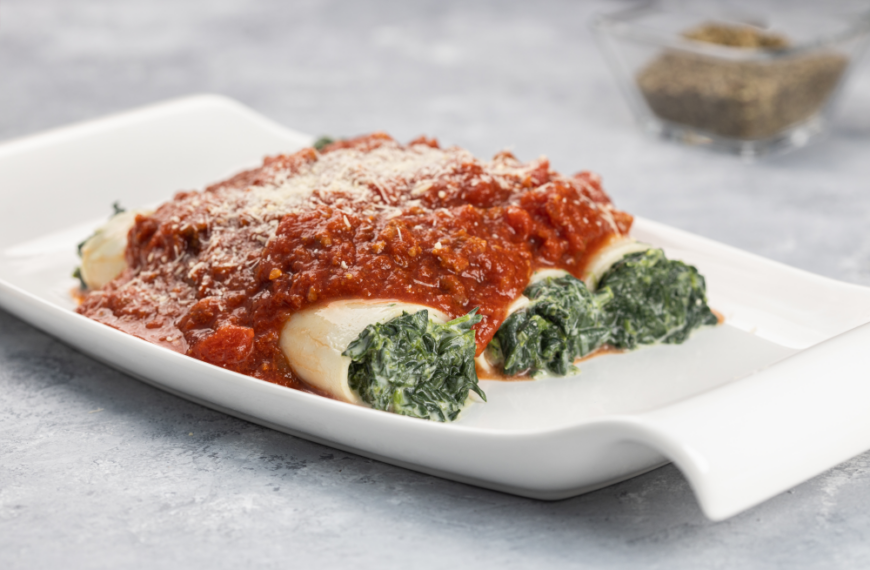 Spinach Cannelloni