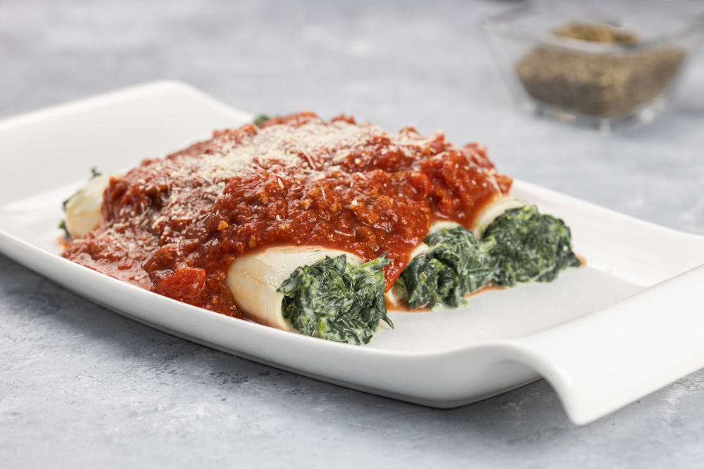 Spinach Cannelloni