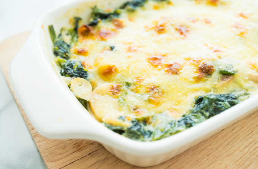 Spinach Mushroom Chicken Lasagna