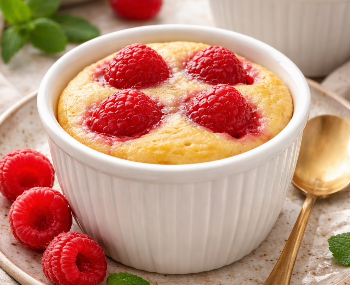 raspberry and ricotta cake