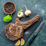 how much does a tomahawk steak weigh