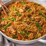 Easy Chicken Chow Mein Recipe with Crispy Noodles